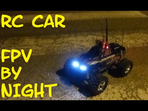 FPV RC CAR woods by night - OSD VIEW - ce que voit le pilote - UC4ltydtTT9HwtUI9l0kpf2Q