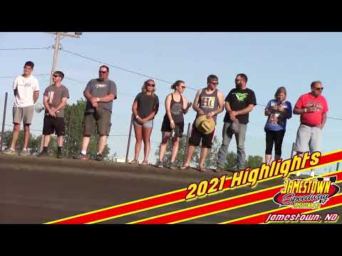 Jamestown Speedway 2021 Season Highlights - dirt track racing video image