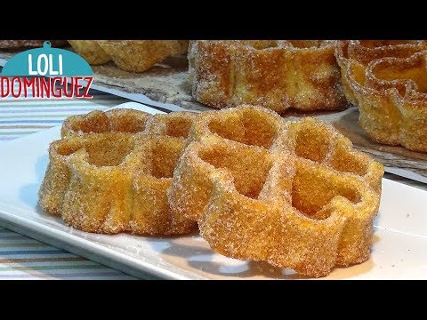 Receta de Flores Manchegas súper crujientes o Solteritas. Dulce tradicional - Loli Domínguez - UC5ONfXPjWgqElh0NZaRJ1tg