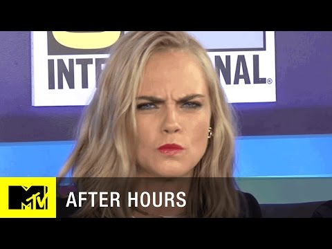 Cara Delevingne’s Furious Vin Diesel Impression | Celebs Play Geeks or Poseurs | MTV After Hours - UCxAICW_LdkfFYwTqTHHE0vg