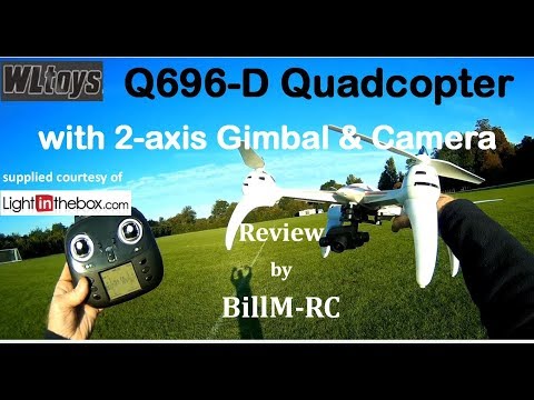 WLToys Q696-D review - 5MP HD Camera 2-axis Gimbal Air Press Altitude Hold RC Quadcopter - UCLnkWbYHfdiwJEMBBIVFVtw