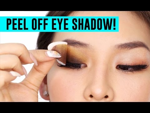 Peel Off Eye Shadow! Does it work?  | TINA TRIES IT - UC0ng0jJflTuJBBH5DGvr1Pw