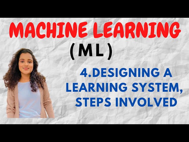 How to Design a Machine Learning System