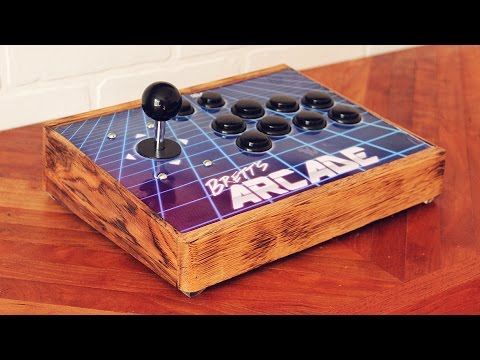 Portable All-In-One Arcade from Oak Pallet and Raspberry Pi - UCKv99M3K512A3GWlnKYRhRw