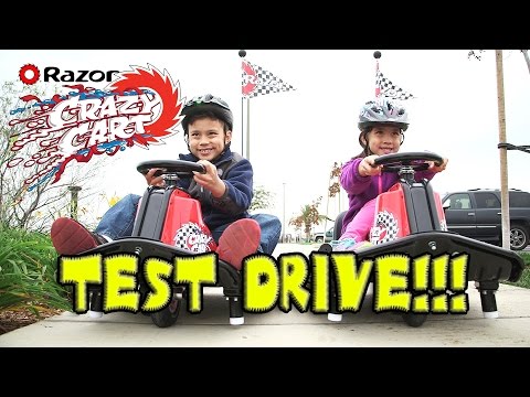 Razor CRAZY CART Extreme Test Drive!!! NEW & IMPROVED! - UCHa-hWHrTt4hqh-WiHry3Lw