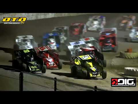 Ransomville Speedway | DIRTcar 358 Modified Feature Highlights | 5/10/24 - dirt track racing video image