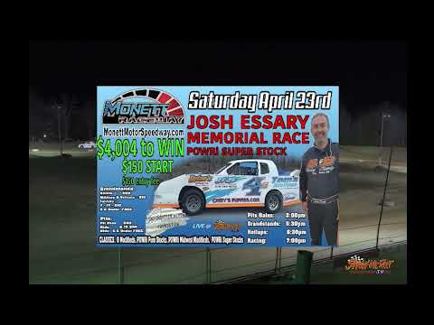 Highlights from Monett Motor Speedway April 9th 2022 - dirt track racing video image