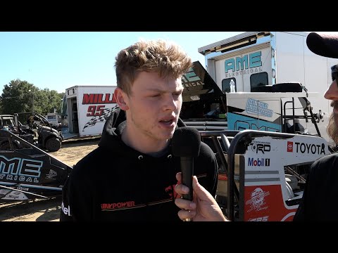 10.1.22 POWRi Pit Walk from Fall Brawl at Sweet Springs Motorsports Complex - dirt track racing video image