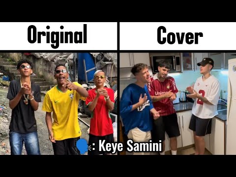 Mc Menor JP Menina De Vermelho Original vs Cover