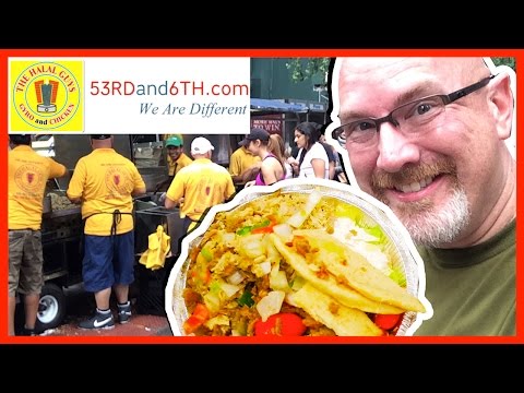 The Halal Guys ♥ NYC Street Food ♥ Review Lamb & Chicken Platter - UCsKDjB0_6MJ2SzoAkeMRJbw