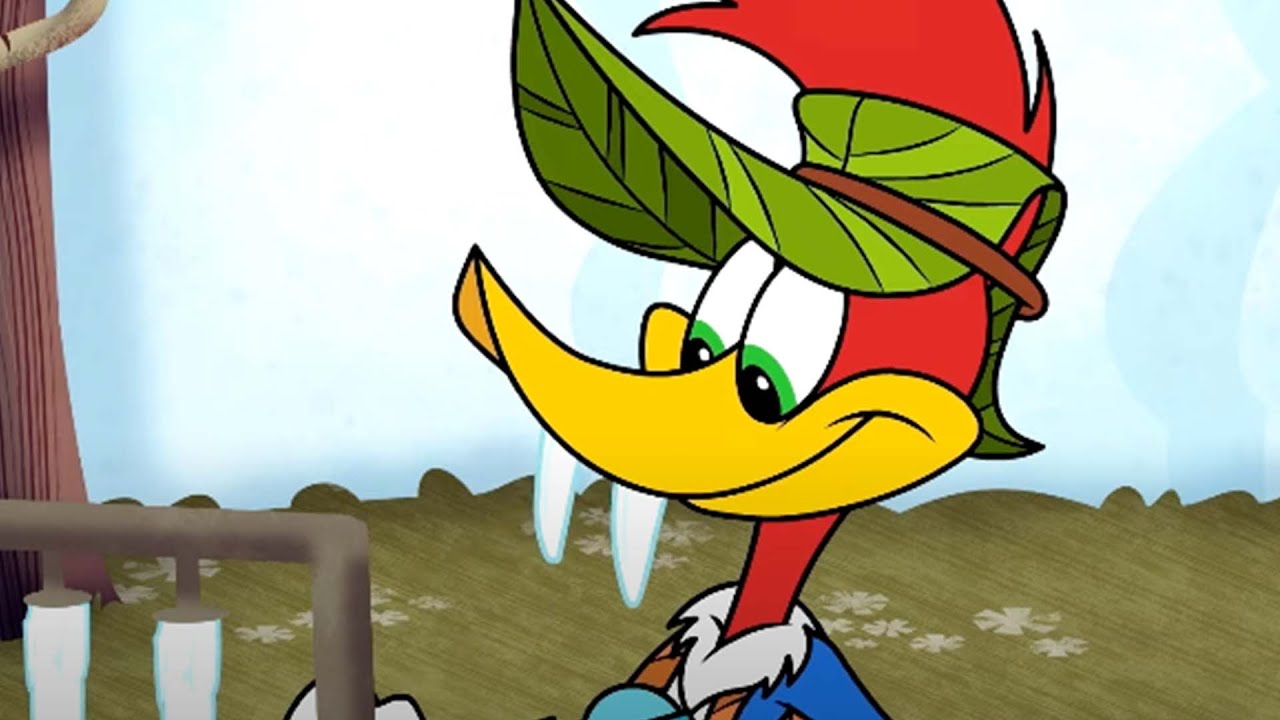 Woody and Wally play with ice + More Episodes | Woody Woodpecker
