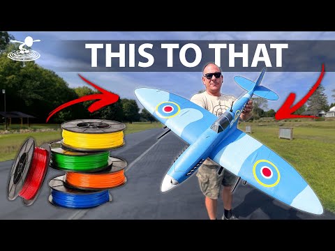 Turning Plastic Into A Flying Airplane - Eclipson Spitfire - UC9zTuyWffK9ckEz1216noAw