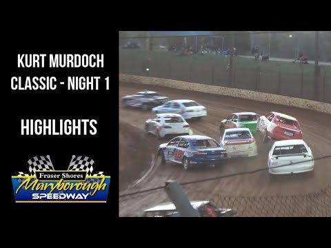 Kurt Murdoch Classic - Night 1 - Highlights - Maryborough Speedway - 31/12/2022 - dirt track racing video image