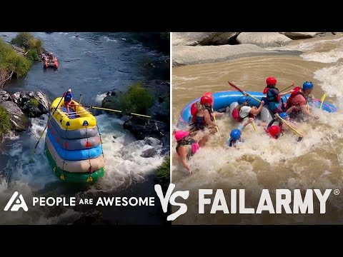 River Rafting Wins Vs Fails & More | People Are Awesome Vs. FailArmy! - UCIJ0lLcABPdYGp7pRMGccAQ
