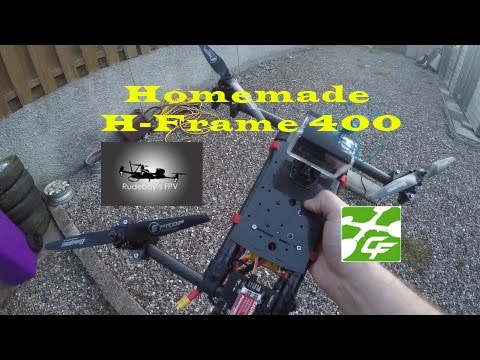 Homemade 400 Sized H Frame Quadcopter Test. - UCzSCiec0E6vtKIE1i8Uxh6Q