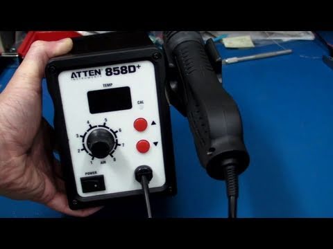 EEVblog #167 - Atten 858D Hot Air Rework Review - UC2DjFE7Xf11URZqWBigcVOQ