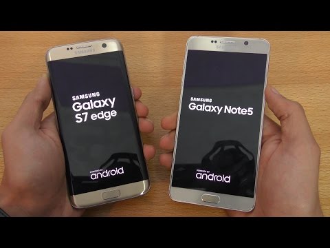 Samsung Galaxy S7 Edge vs Galaxy Note 5 - Speed Test (4K) - UCTqMx8l2TtdZ7_1A40qrFiQ