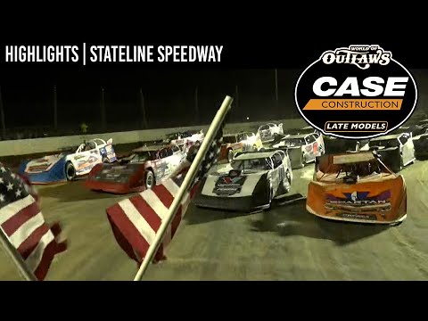 World of Outlaws CASE Late Models | Stateline Speedway | May 23, 2023 | HIGHLIGHTS - dirt track racing video image
