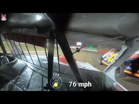 #21 Greg Scheffler - USRA Modified - 7-27-2024 Lucas Oil Speedway - In Car Camera - dirt track racing video image