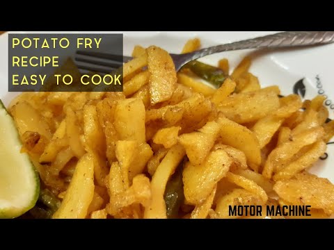 potato recipes || how to cook [ fried potato ]