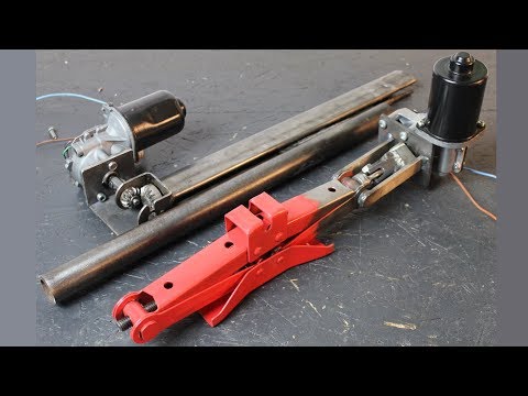 Build Powerful Linear Actuators from Windshield Wiper Motors and Car Jacks - UCDbWmfrwmzn1ZsGgrYRUxoA