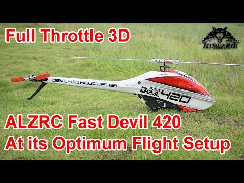 ALZRC Fast Devil 420 Optimum Flight Setup Full Throttle 3D - UCsFctXdFnbeoKpLefdEloEQ