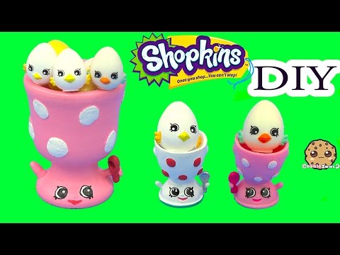 DIY Shopkins Season 4 Edgar Egg Cup Do It Yourself Eggcup Craft Video Cookieswirlc - UCelMeixAOTs2OQAAi9wU8-g