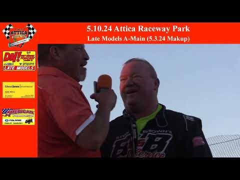 5.10.24 Attica Raceway Park Full Program - dirt track racing video image