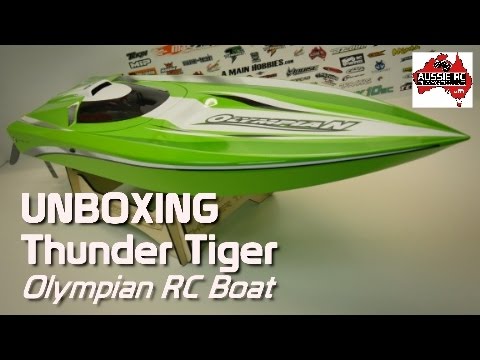 Unboxing: Thunder Tiger Olympian RC Speed Boat - UCOfR0NE5V7IHhMABstt11kA