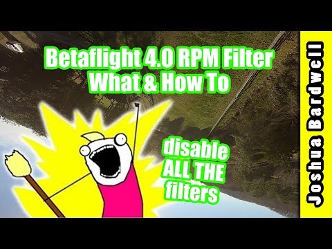 Betaflight 4.0 RPM Filter | HOW TO TRY IT OUT EARLY - UCX3eufnI7A2I7IkKHZn8KSQ