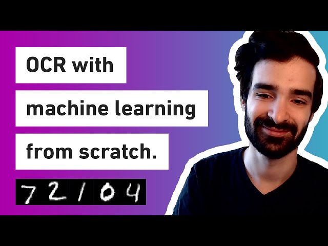 OCR Without Machine Learning