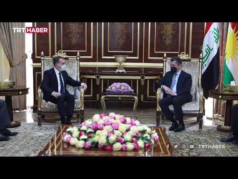 Bağdat Büyükelçisi Yıldız’dan IKBY Başkanı Barzani’ye veda ziyareti