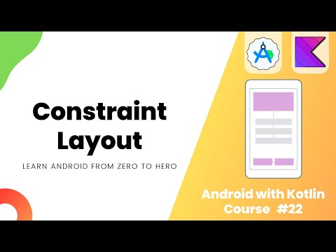 Constraint Layout App – Learn Android from Zero #22 #androidstudio
