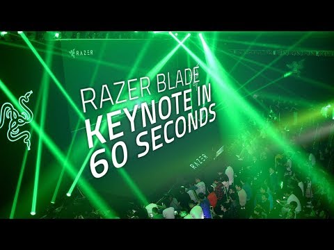 Razer Keynote in 60 seconds