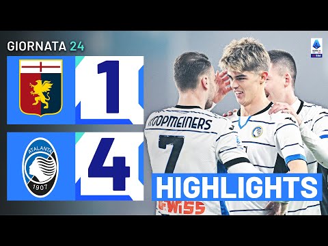 GENOA-ATALANTA 1-4 | HIGHLIGHTS | 24ª GIORNATA | SERIE A TIM 2023/24