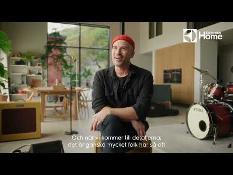 Musikalisk middag med Martin Stenmarck | Electrolux Home