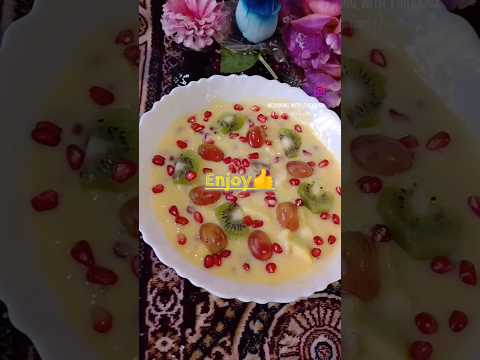 Ramzan special//Fruit custard//Tasty and delicious