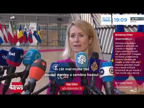 EDIȚIE SPECIALĂ Știrile Euronews - 19:00 - 5 martie 2026 - Conflictul din Orient se extinde