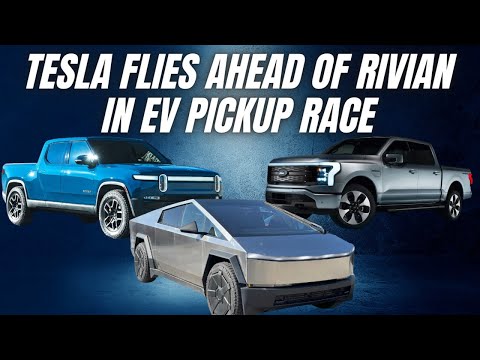 Tesla Cybertruck doubles Rivian R1T sales, but Ford is still way ahead...