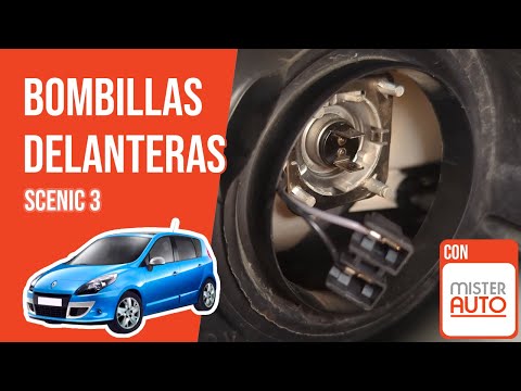 Come cambiare la lampadina del faro anteriore della Renault Scenic