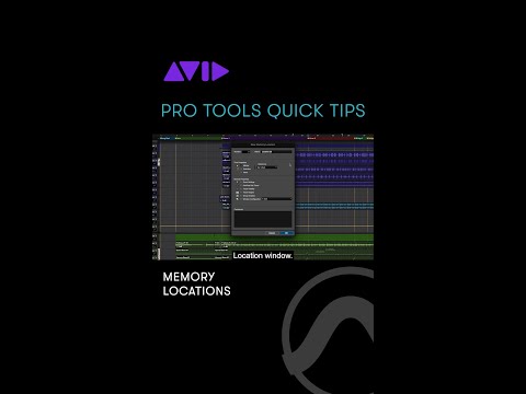 Learn how to navigate your session easily using Memory Locations in Pro Tools