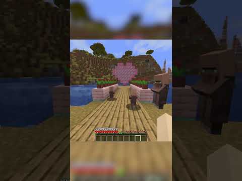 Tình Yêu Trong Sáng Của Dân Làng Baby #minecraft #minecraftshorts #minecraftmemes #memes