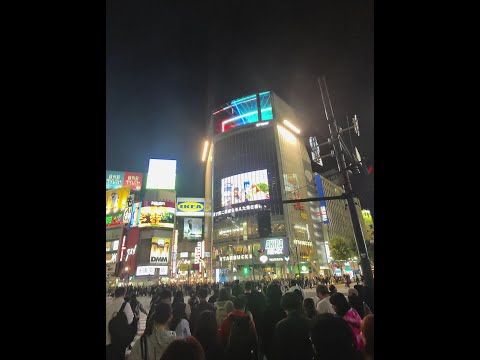 Shibuya Crossing, Tokyo, Japan, recorded with my Meta Ray-Ban ...