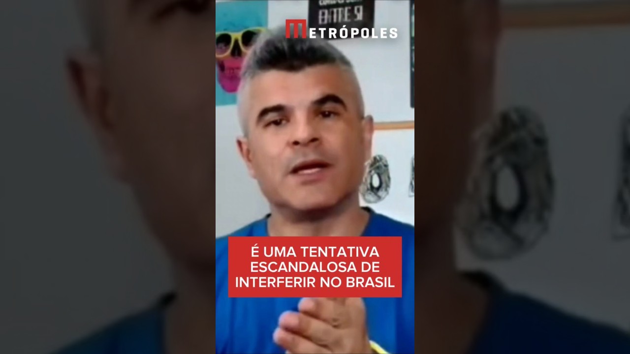 TRUMP 50%: a taxa ao Brasil e a carta ofensiva ao presidente Lula #shorts #política #brasil