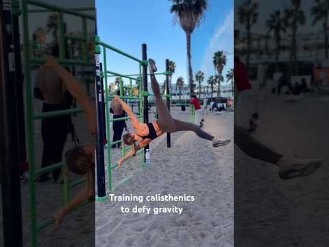 Finding all the playgrounds around the world 😍 #calisthenics #calisthenicsgirl #calisthenicsworkout