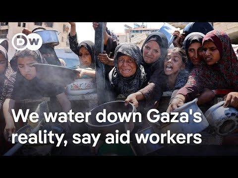 We "water down the reality", former aid worker on situation in Gaza | DW News