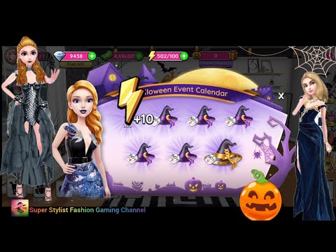 Halloween 🎃💀 Event Started 🎉🎊 #superstylist #superstylish #dressupgames #fashiongames #halloween 