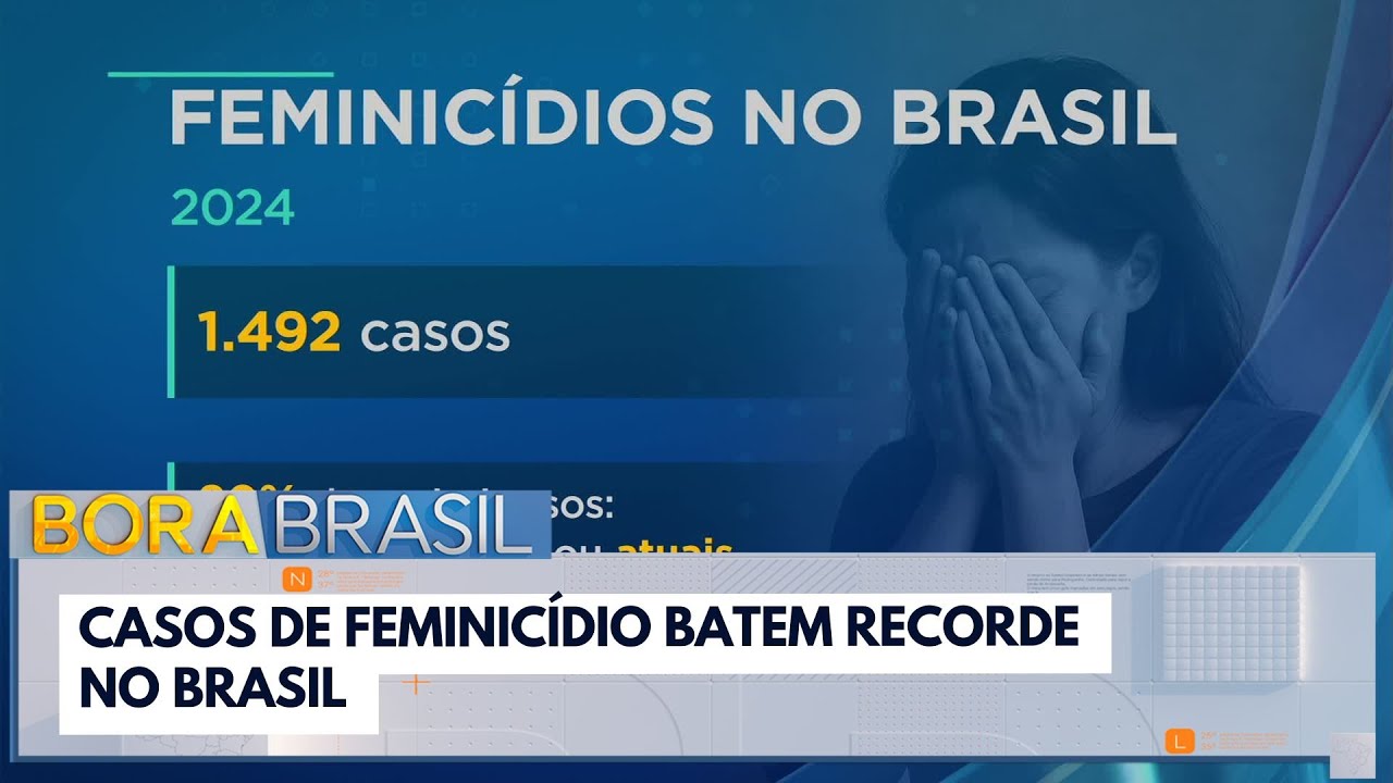 Casos de feminicídio batem recorde no Brasil