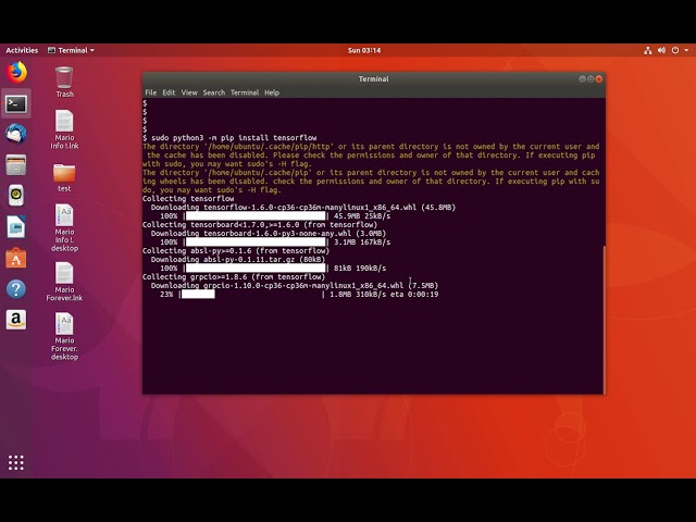 Modulenotfounderror No Module Named ‘Tensorflow’ Ubuntu