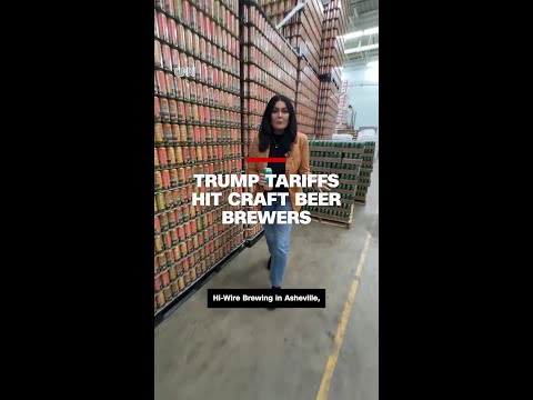 Trump tariffs hit craft beer brewers